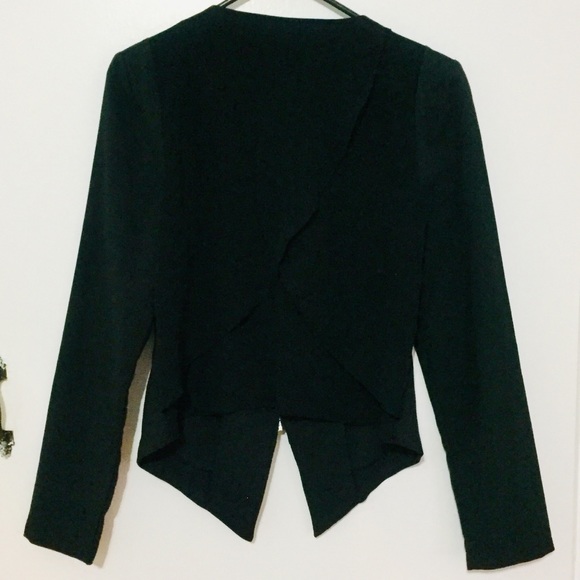 Forever 21 Black Asymmetrical Jacket - Picture 4 of 5